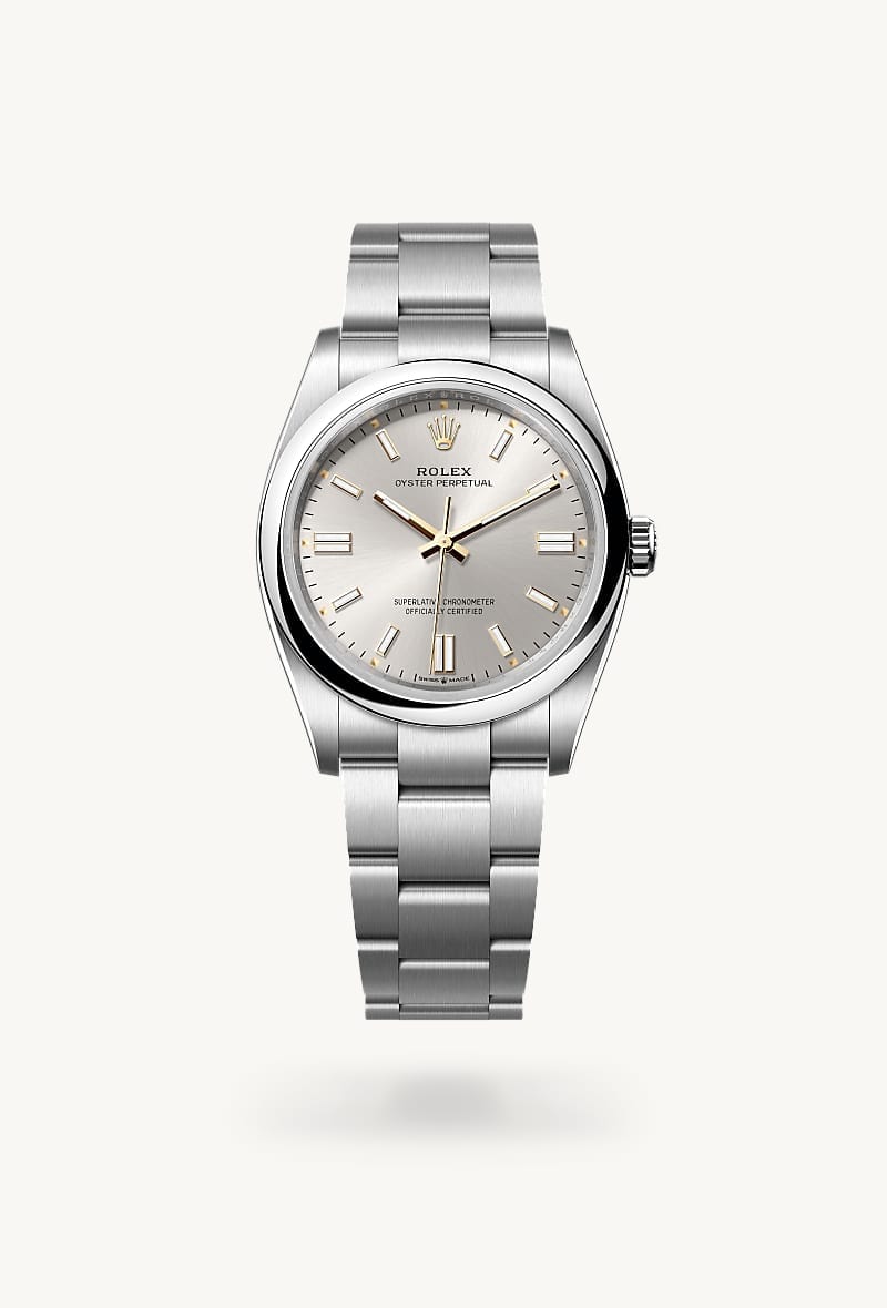 Rolex Oyster Perpetual de Oystersteel, M126000-0001 - Jael Joyería