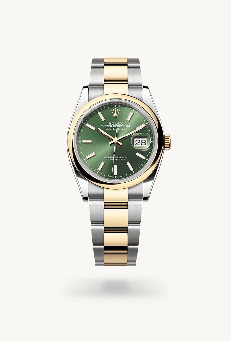 Rolex Datejust de Yellow Rolesor - combination of Oystersteel and yellow gold, M126203-0058 - Jael Joyería