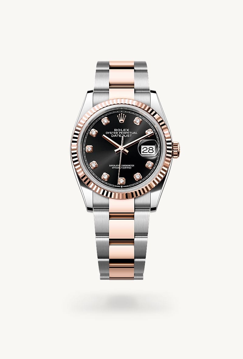 Rolex Datejust de Everose Rolesor - combination of Oystersteel and Everose gold, M126231-0020 - Jael Joyería