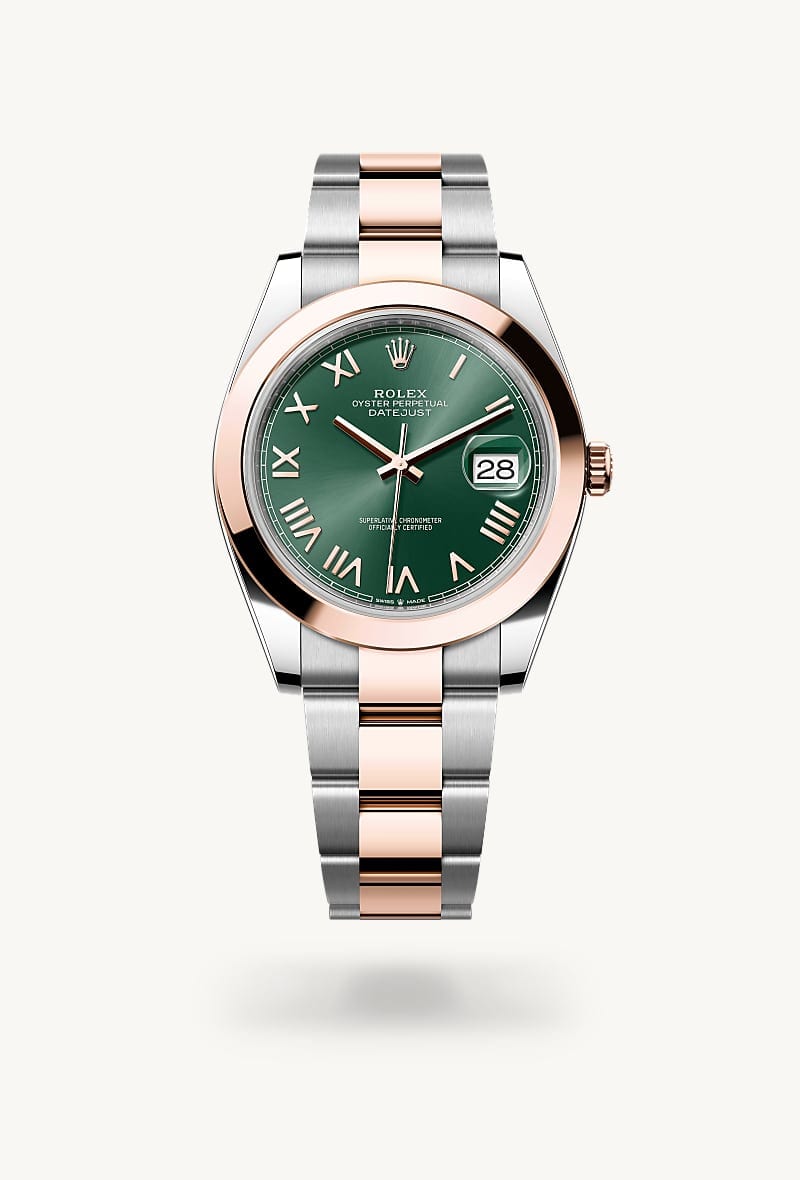 Rolex Datejust de Everose Rolesor - combination of Oystersteel and Everose gold, M126301-0021 - Jael Joyería