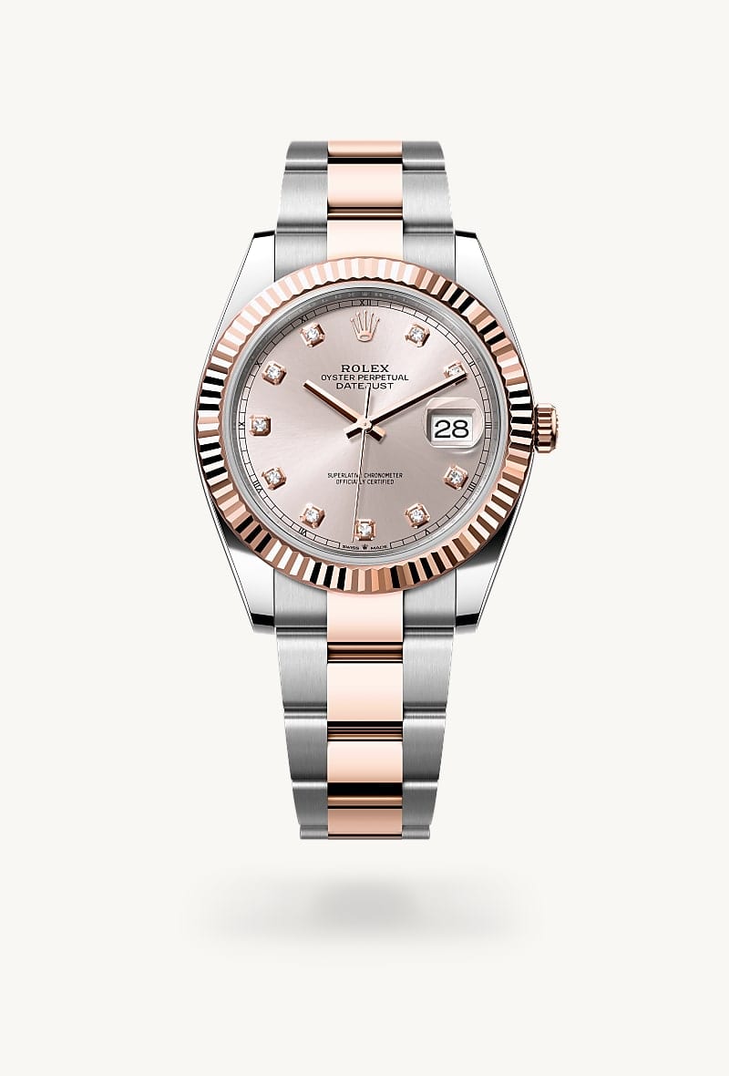 Rolex Datejust de Everose Rolesor - combination of Oystersteel and Everose gold, M126331-0007 - Jael Joyería