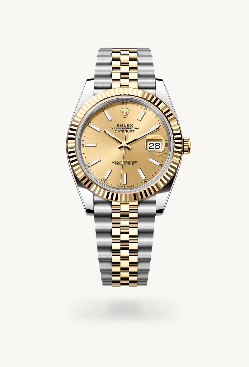 Rolex Datejust de Yellow Rolesor - combination of Oystersteel and yellow gold, M126333-0010 - Jael Joyería