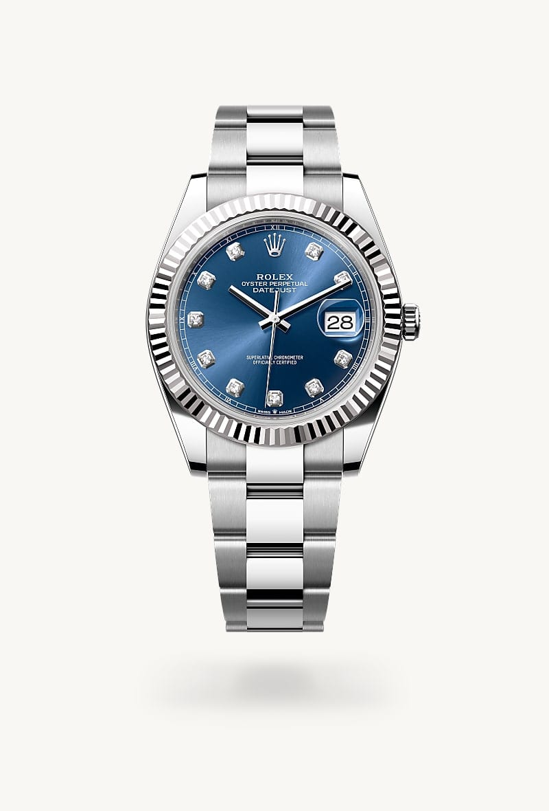 Rolex Datejust de White Rolesor - combination of Oystersteel and white gold, M126334-0015 - Jael Joyería