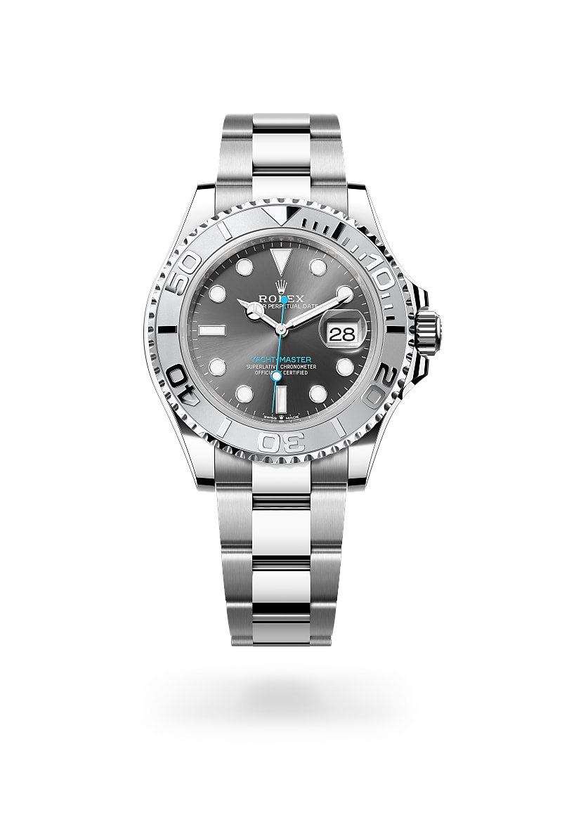 Rolex Yacht-Master de Rolesium - combination of Oystersteel and platinum, M126622-0001 - Jael Joyería