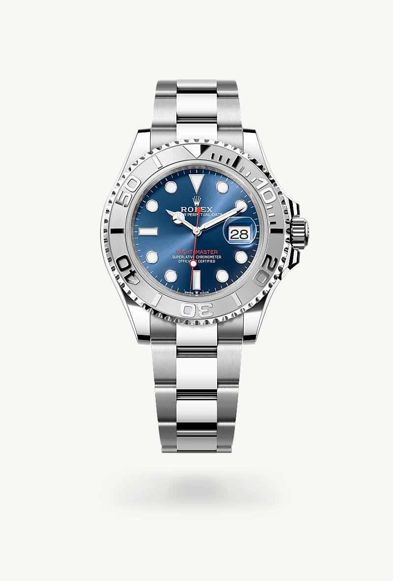 Rolex Yacht-Master de Rolesium - combination of Oystersteel and platinum, M126622-0002 - Jael Joyería
