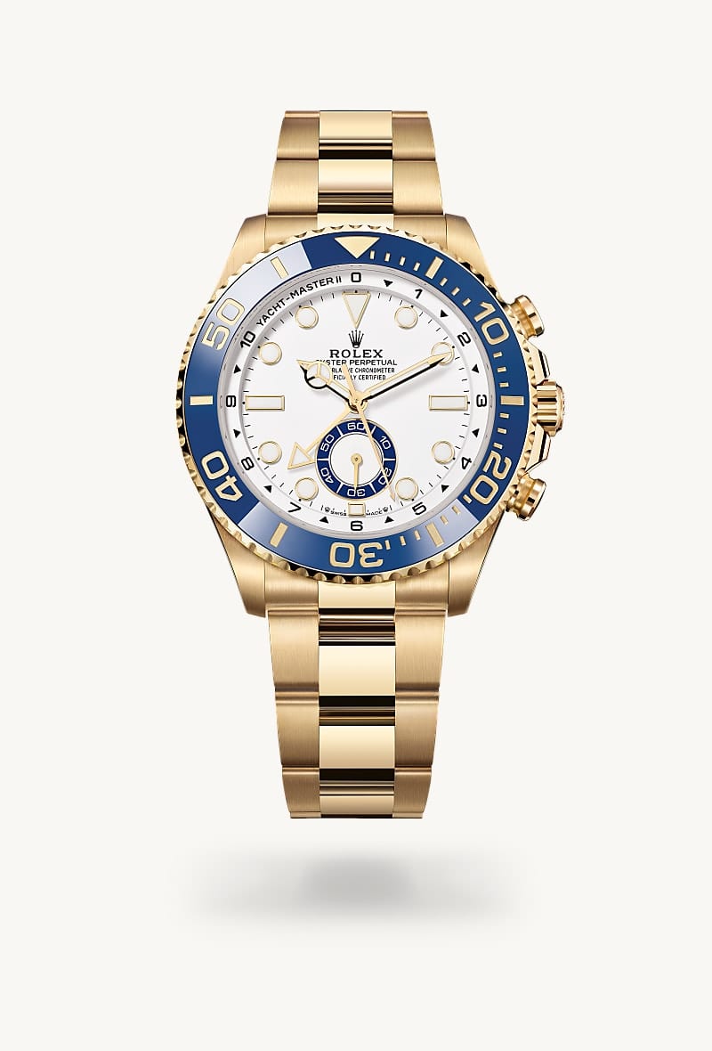 Rolex Yacht-Master II de 18 ct yellow gold, M126688-0001 - Jael Joyería