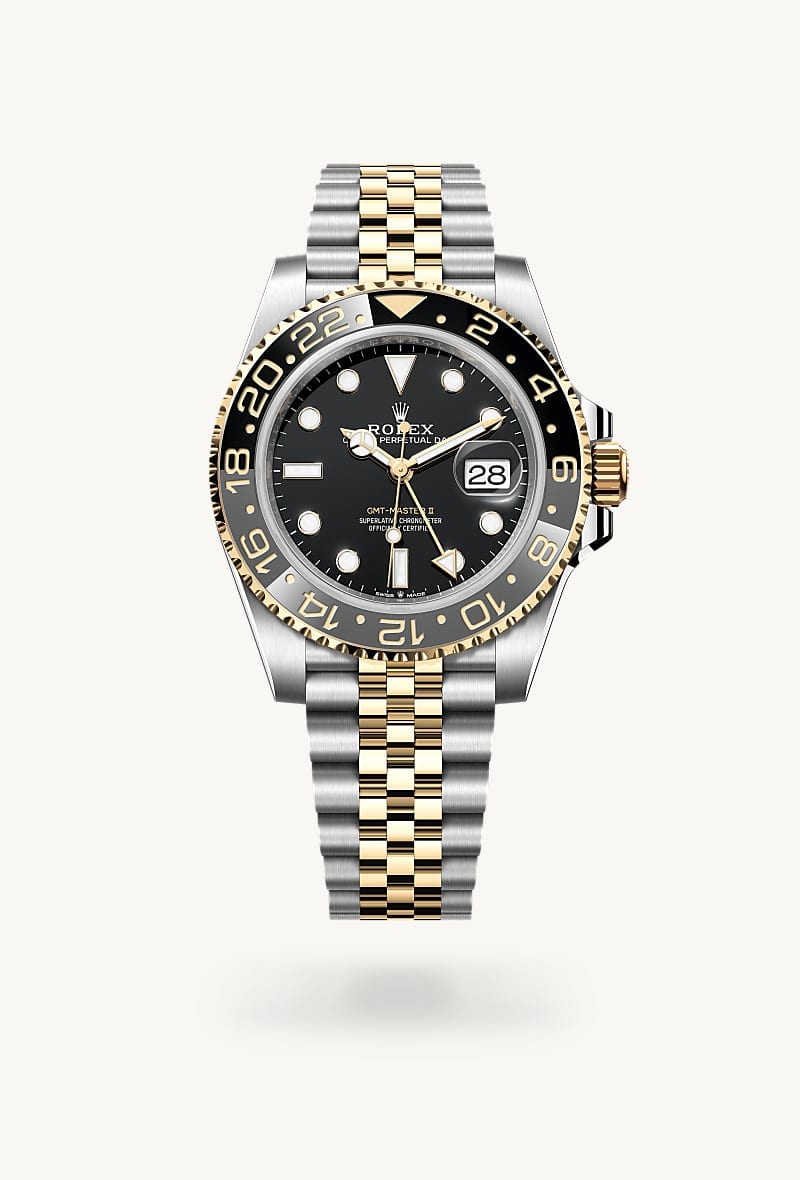 Rolex GMT-Master II de Yellow Rolesor - combination of Oystersteel and yellow gold, M126713GRNR-0001 - Jael Joyería