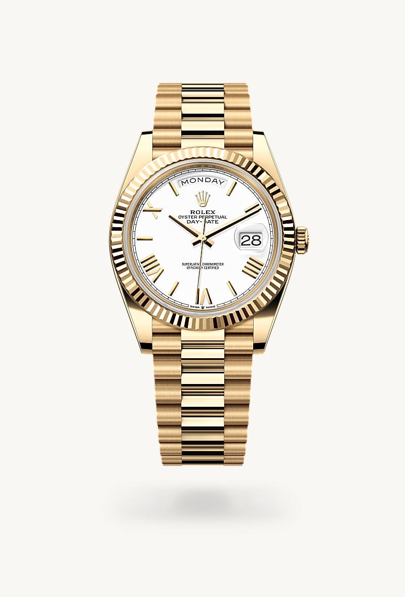 Rolex Day-Date de 18 ct yellow gold, M228238-0042 - Jael Joyería