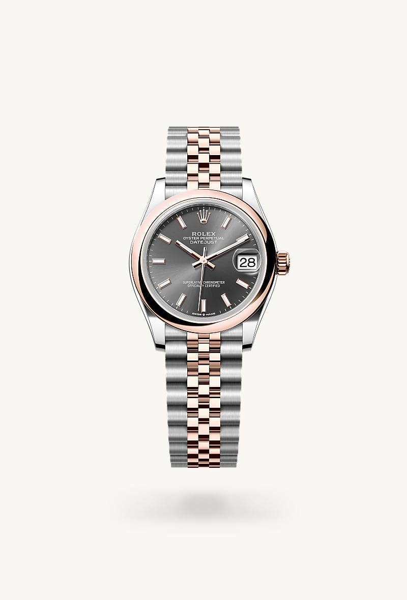 Rolex Datejust de Everose Rolesor - combination of Oystersteel and Everose gold, M278241-0018 - Jael Joyería