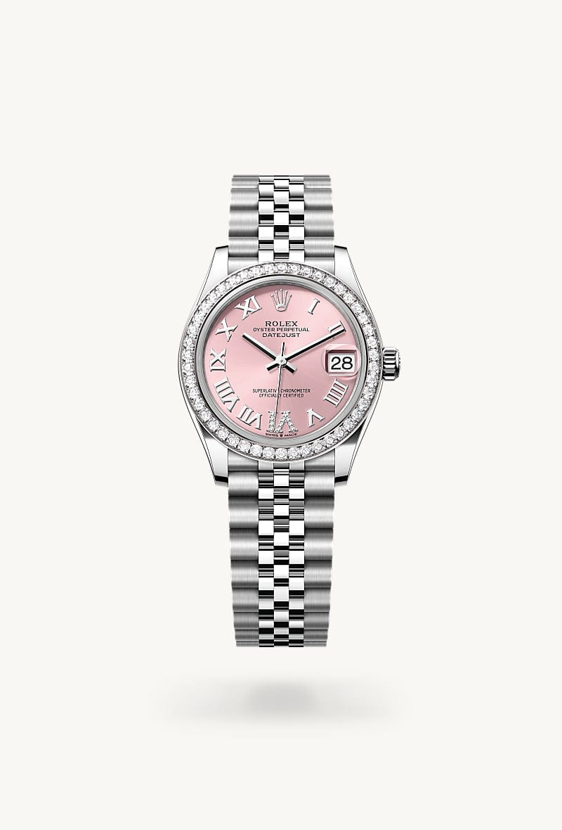 Rolex Datejust de White Rolesor - combination of Oystersteel and white gold, M278384RBR-0028 - Jael Joyería