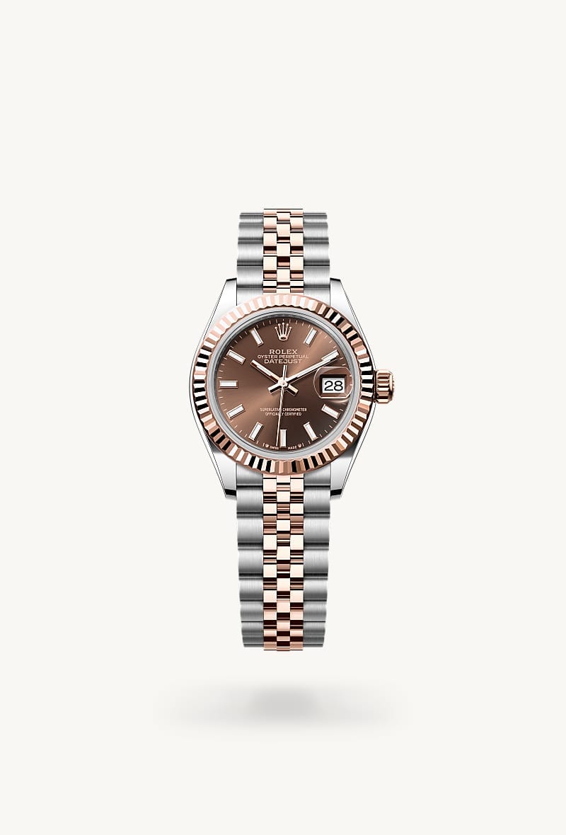 Rolex Lady-Datejust de Everose Rolesor - combination of Oystersteel and Everose gold, M279171-0017 - Jael Joyería