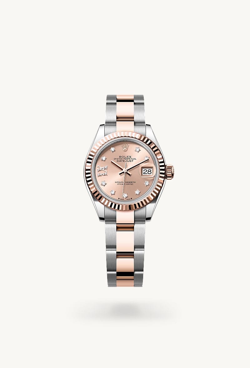 Rolex Lady-Datejust de Everose Rolesor - combination of Oystersteel and Everose gold, M279171-0028 - Jael Joyería