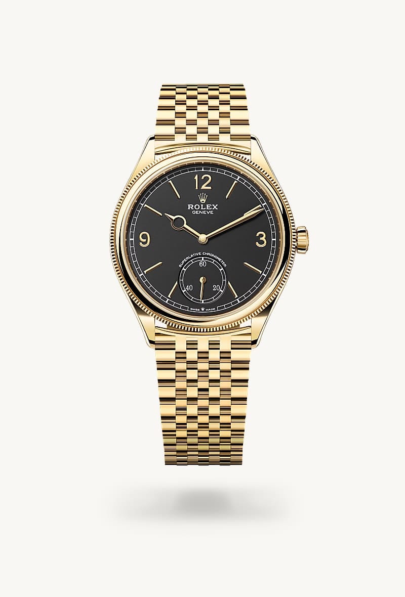 Rolex 1908 de 18 ct yellow gold, M52508-0007 - Jael Joyería