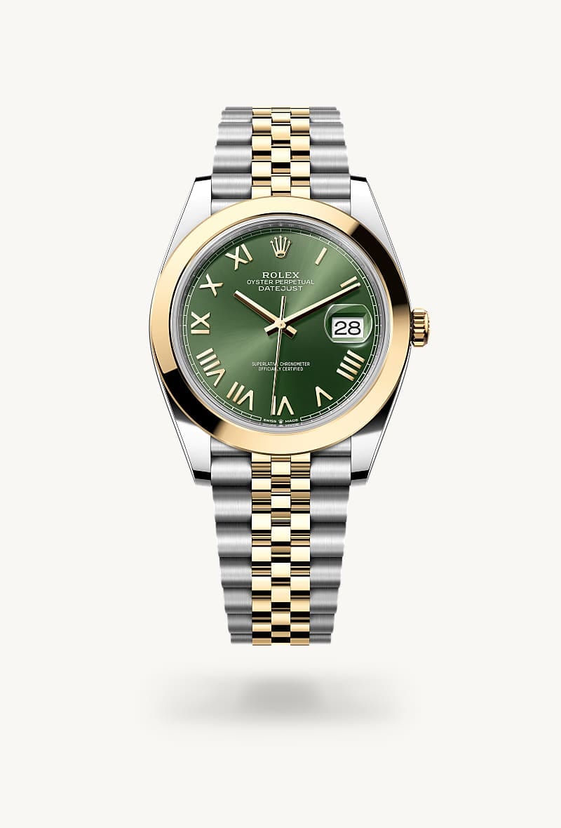 rolex Datejust de Rolesor amarillo —combinación de acero Oystersteel y oro amarillo, M126303-0024 - Jael Joyería