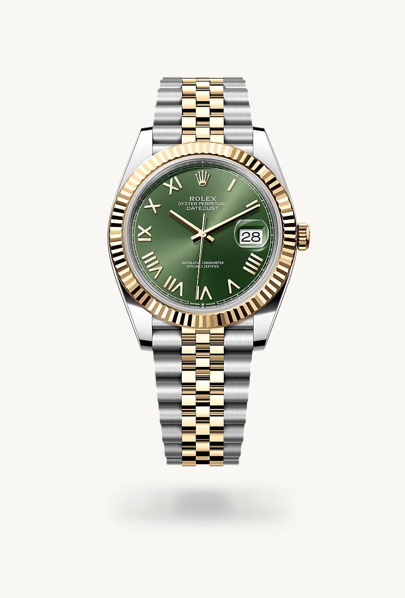 rolex Datejust de Rolesor amarillo —combinación de acero Oystersteel y oro amarillo, M126333-0024 - Jael Joyería