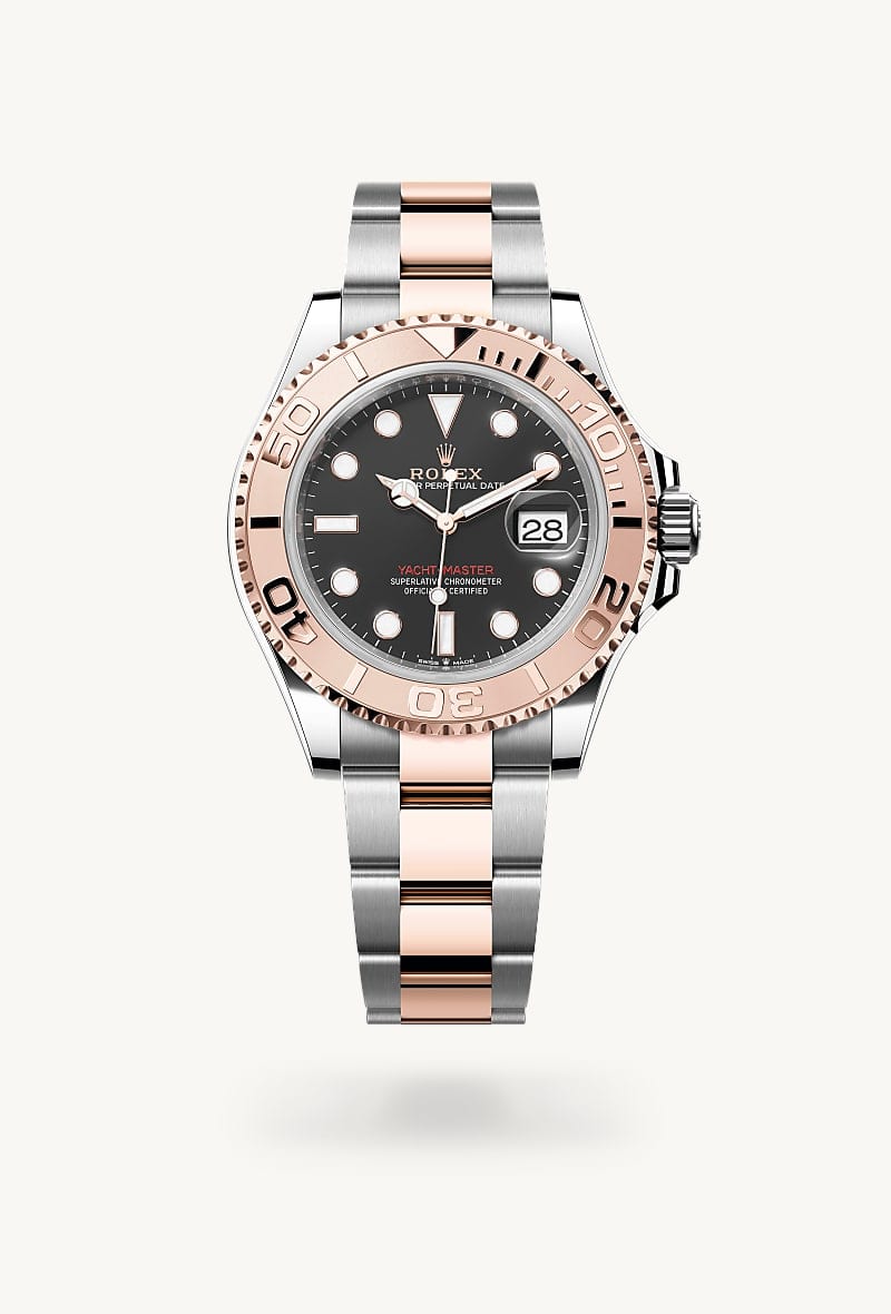 rolex Yacht-Master de Rolesor Everose —combinación de acero Oystersteel y oro Everose, M126621-0002 - Jael Joyería