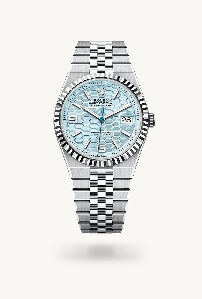 rolex Land-Dweller de Platino, M127336-0001 - Jael Joyería