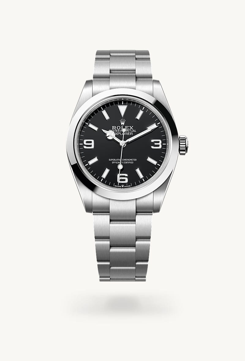 rolex Explorer de Acero Oystersteel, M224270-0001 - Jael Joyería