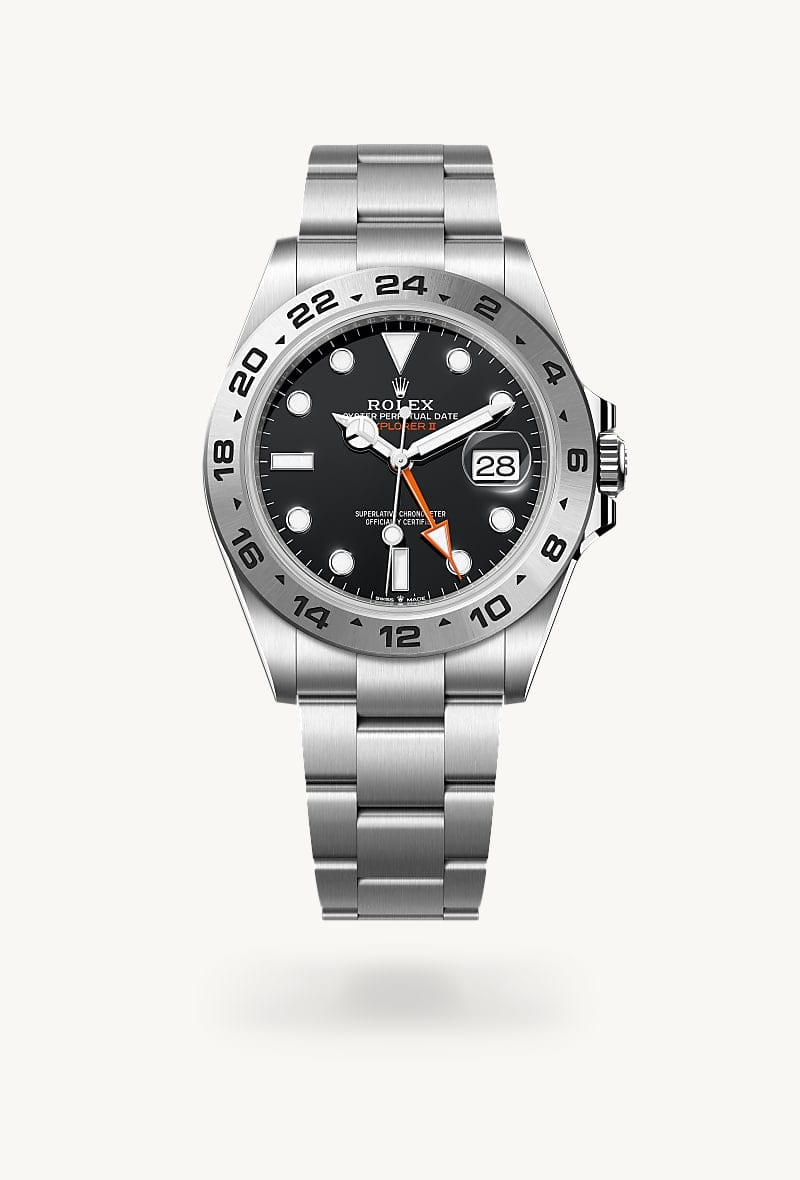 rolex Explorer II de Acero Oystersteel, M226570-0002 - Jael Joyería