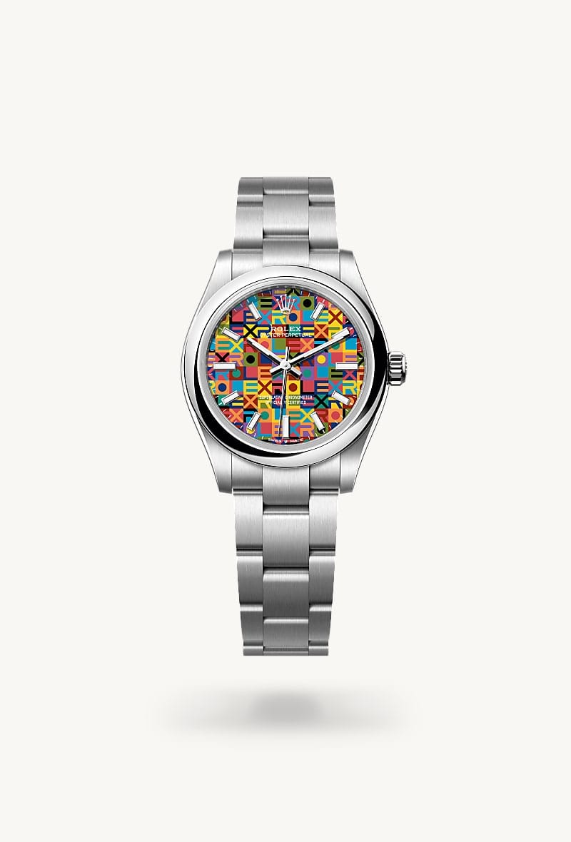 rolex Oyster Perpetual de Acero Oystersteel, M277200-0019 - Jael Joyería