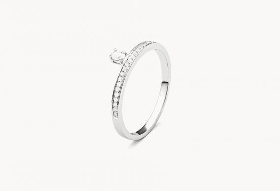 ANILLO JAEL DIAMANTES 0,23K