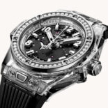 HUBLOT WATCH BIG BANG ONE CLICK SAPPHIRE DIAMONDS 39 MM