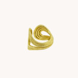 ANILLO LEANDRA CABO 3D ORO AMARILLO