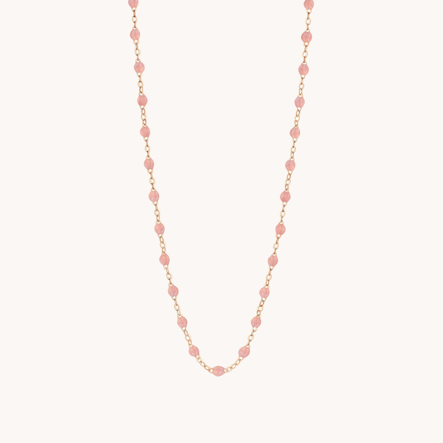 GIGI CLOZEAU CLASSIC GIGI BLUSH ROSE GOLD NECKLACE