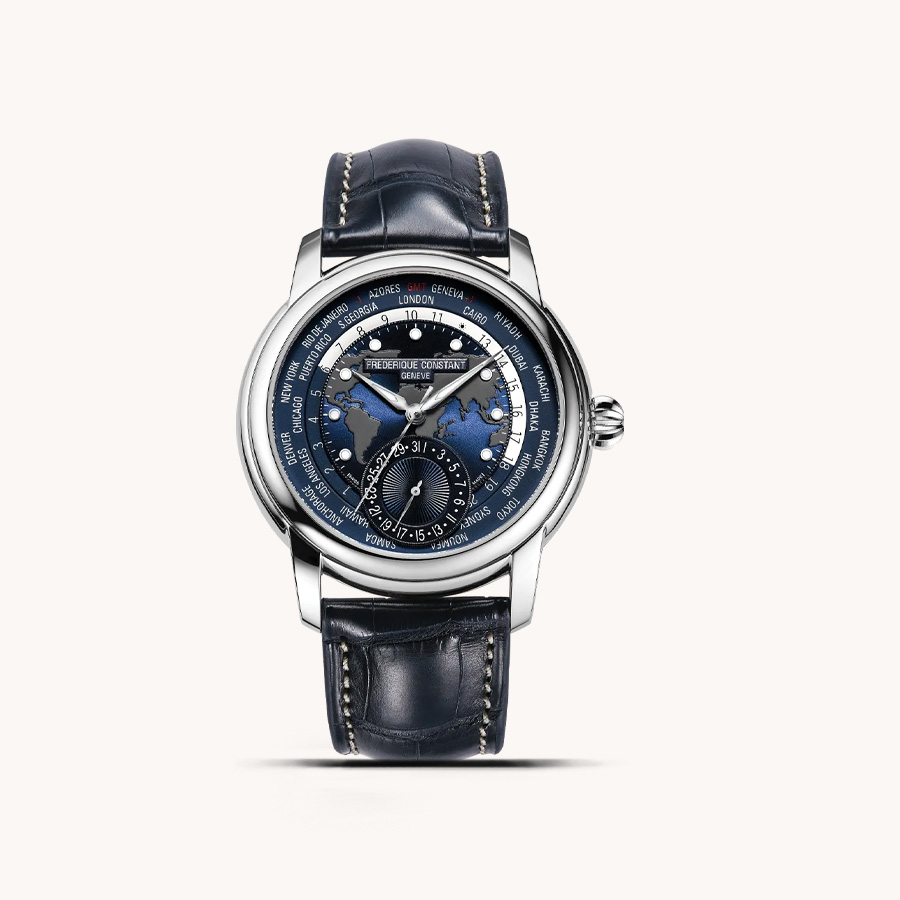 RELOJ FRÉDERIQUE CONSTANT CLASSIC WORLDTIMER 42MM