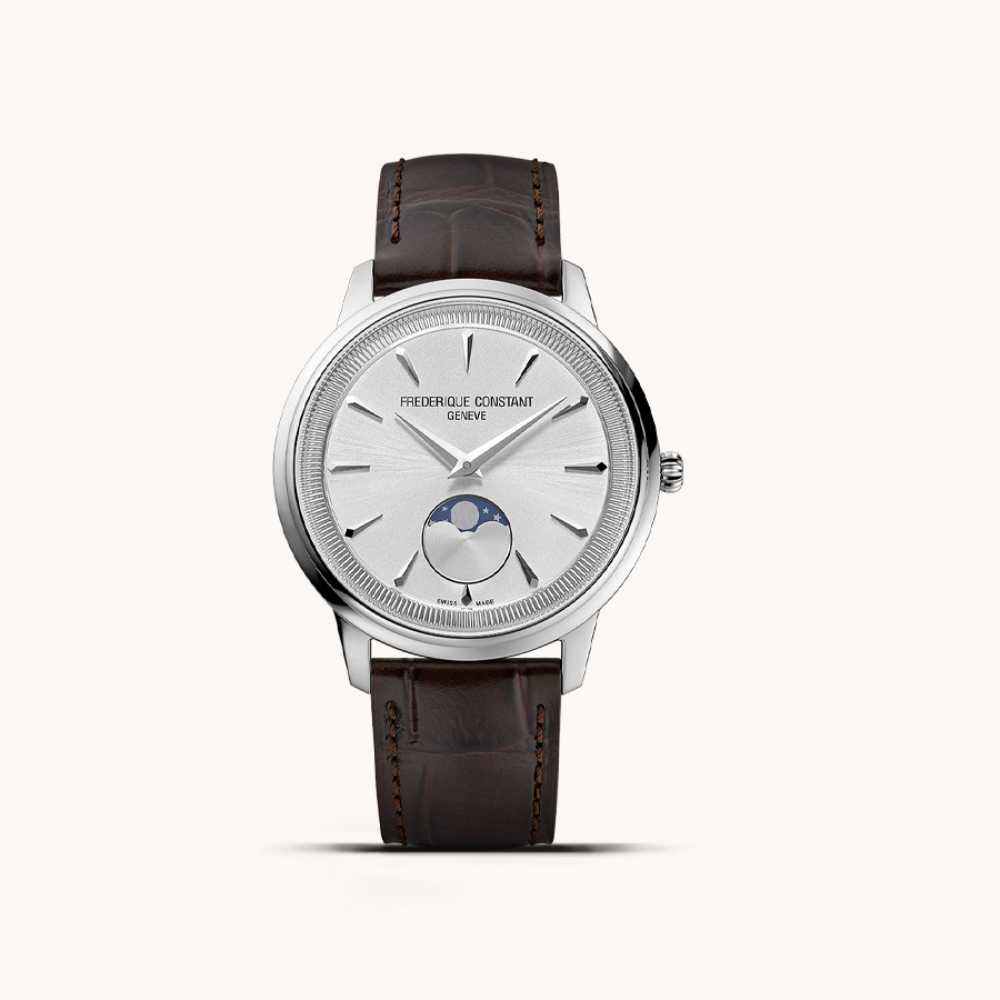 RELOJ FRÉDERIQUE CONSTANT MONETA MOONPHASE 37MM