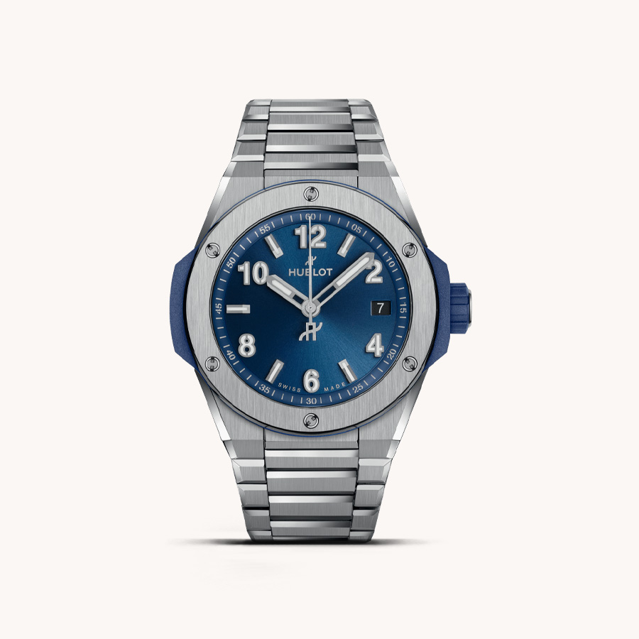 RELOJ HUBLOT BIG BANG INTEGRATED TIME ONLY TITANIUM BLUE 38MM