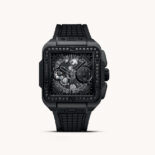 RELOJ HUBLOT SQUARE BANG UNICO ALL BLACK DIAMONDS 42MM