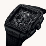 RELOJ HUBLOT SQUARE BANG UNICO ALL BLACK DIAMONDS 42MM