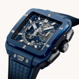 RELOJ HUBLOT SQUARE BANG UNICO BLUE CERAMIC 42MM