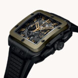 RELOJ HUBLOT SQUARE BANG UNICO CERAMIC MAGIC GOLD 42MM