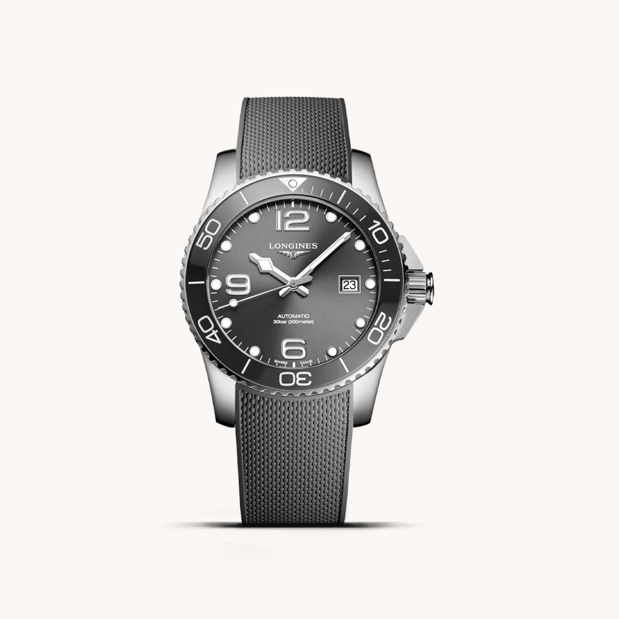 RELOJ LONGINES HYDROCONQUEST GRIS 41MM