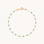 GIGI CLOZEAU CLASSIC GIGI GREEN ROSE GOLD BRACELET