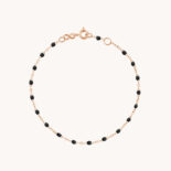 GIGI CLOZEAU CLASSIC GIGI BRACELET BLACK GIGI ROSE GOLD