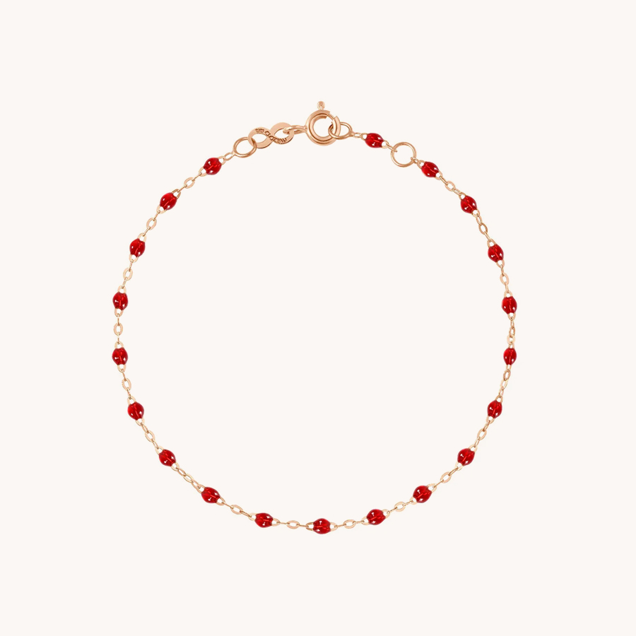 GIGI CLOZEAU CLASSIC GIGI RUBY ROSE GOLD BRACELET