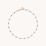 GIGI CLOZEAU CLASSIC GIGI BRACELET TURQUOISE GIGI ROSE GOLD