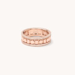 DAMIANI BELLE ÉPOQUE RING IN PINK GOLD AND DIAMONDS